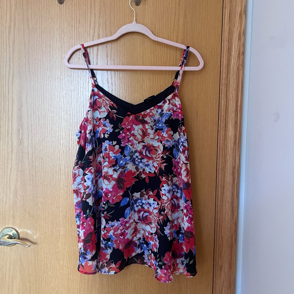 Torrid Sophie Floral Spaghetti Strap Top